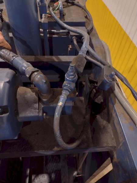 60" x 30" JV CRAM-A-LOT MODEL #60 DOWNSTROKE CARDBOARD VERTICAL BALER: STOCK #23602