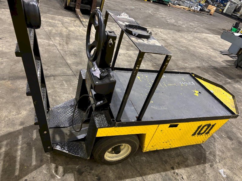 24 VOLT CUSHMAN STOCK CHASER/TUGGER CART: YOBRO #24645