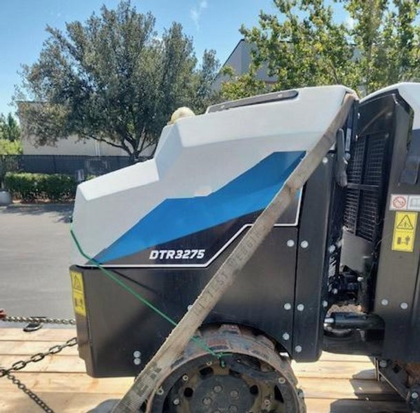 Doosan DTR3275 Trench Roller, 2023 – Remote Controlled, 32”/24” Drum, Diesel – Only 4.5 Hours!