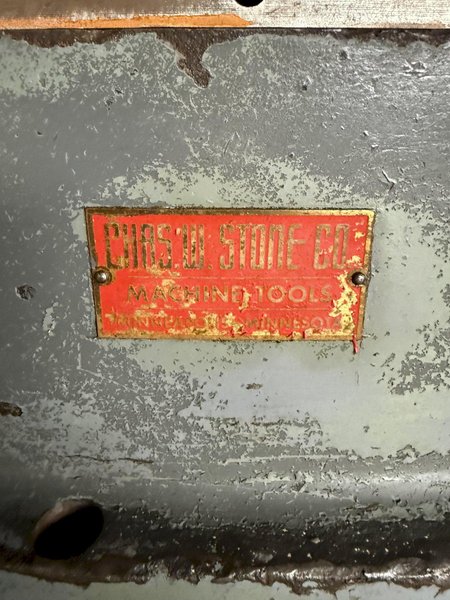 84&quot; X 60&quot; STONE CO ROTARY TABLE. STOCK # 1120524