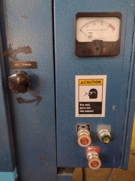 36&quot; X 20 HP AEM BELT GRINDER &amp; SANDER: STOCK 15795