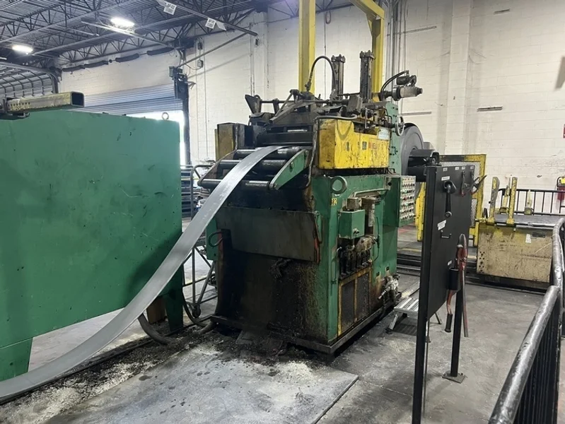 Dallas / Perfecto 13,000# x 24&quot; x .250&quot; Servo Feed Line w/ Coil Car, STO...