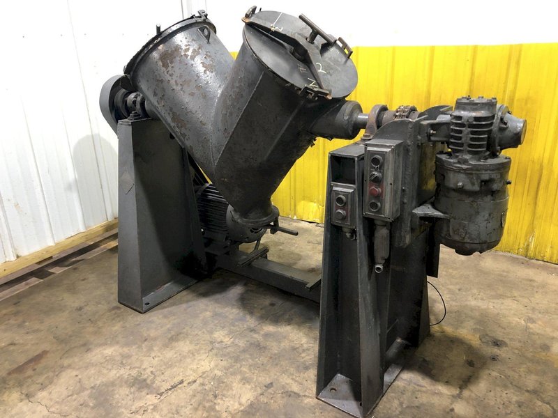3 CUBIC FEET PATTERSON KELLEY CARBON STEEL POWDER V BLENDER: STOCK #17256