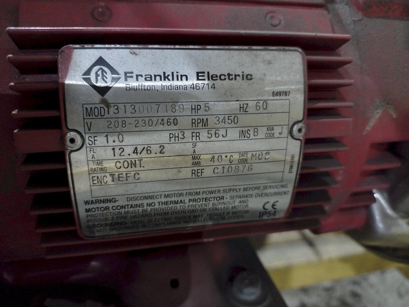 3 HP / 5 HP MOTORIZED TRANSFER FILTER SYSTEM: STOCK #21305