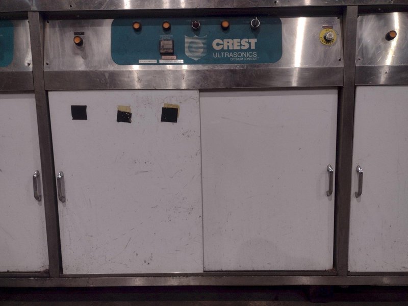 6 BAY CREST ULTRASONIC OPTIMUM CONSOLE PRECISION WASHING SYSTEM: YOBRO #24406