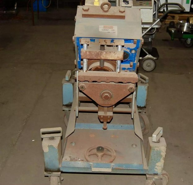 2" GULLCO GBM-28 PLATE BEVELING MACHINE. STOCK # 0654426