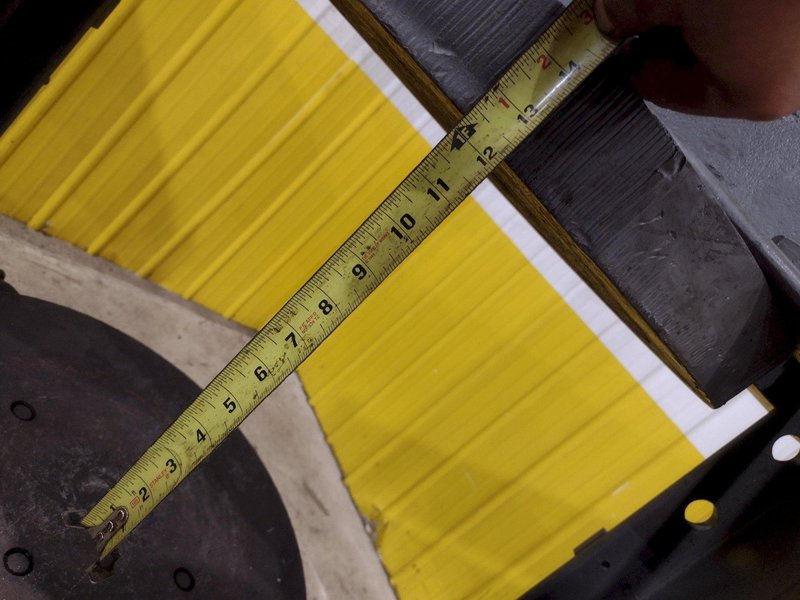 150 TON DAKE HYDRAULIC H-FRAME WHEEL PRESSING PRESS: YOBRO #25286