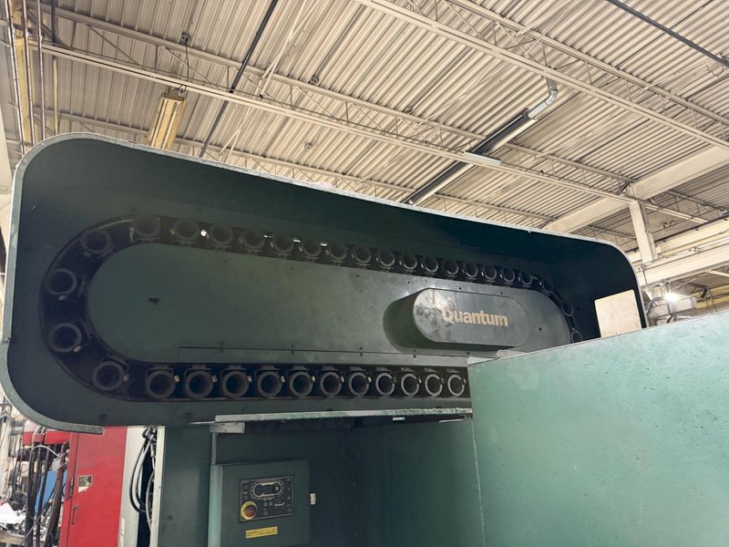 4-AXIS QUANTUM VERTICAL CNC MILL. STOCK # 0220526