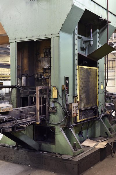 500 TON MINSTER 42X54 SS STRAIGHT SIDE MECHANICAL PUNCH PRESS: STOCK #14222