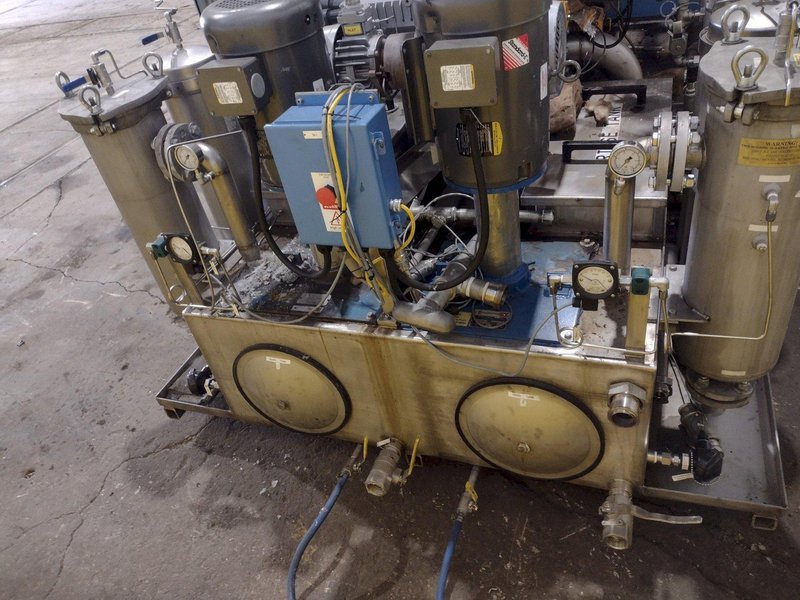 EXTRUDE HONE / SURFTRAN MODEL #STR-1 HIGH PRESSURE WASHER &amp; DEBURRING SYSTEM : STOCK #19381