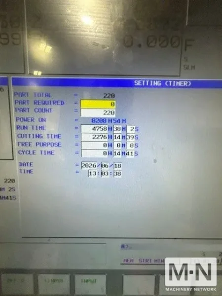Methods MH-320A CNC Horizontal Machining Center, 2021