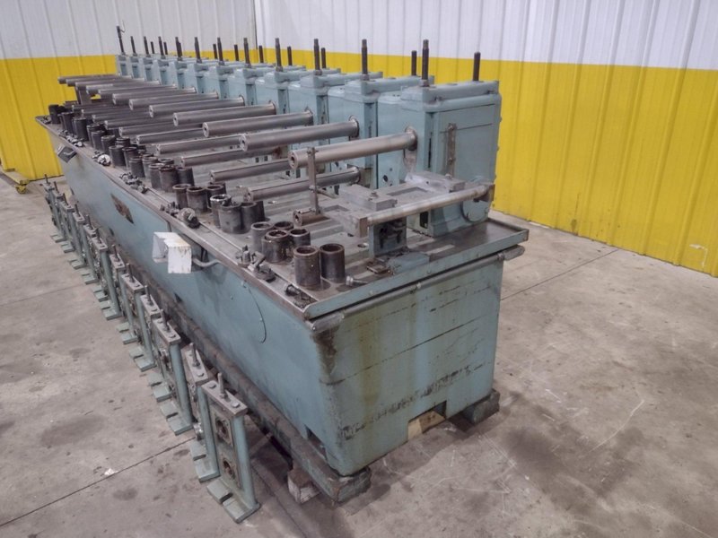 12 STAND X 2&quot; ARBOR X 14&quot; ROLLSPACE RAFTER ROLLFORMER: STOCK #23468