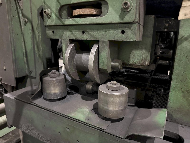 16&quot; X 1&quot; STEEL PLATE FRANKLIN FMI HYDRAULIC PUNCH &amp; SHEAR LINE: STOCK #23099