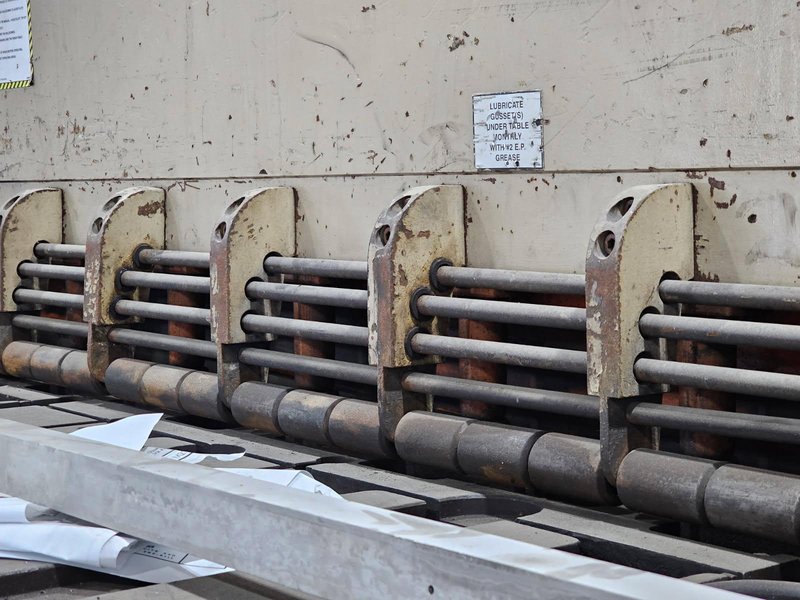 20&#039; X 1/2&quot; CINCINNATI 4SE-20 FSU III HYDRAULIC SQUARING SHEAR. STOCK # 1006825