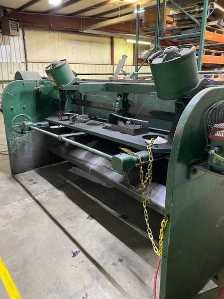 1/4″ x 10′ Cincinnati 1810 Mechanical Shear, 1950