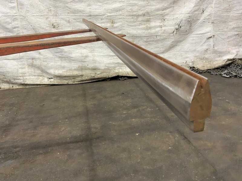 120" X 1/4" OPENING FEMALE PRESS BRAKE DIE: STOCK #80816