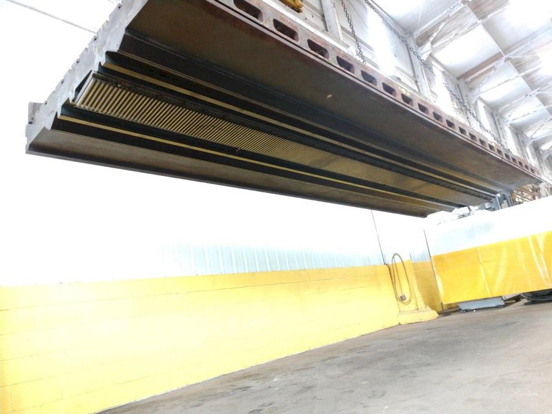 6.5' (80") x 22' (264")  T SLOTTED FLOOR PLATE PLANER TABLE: STOCK #13637