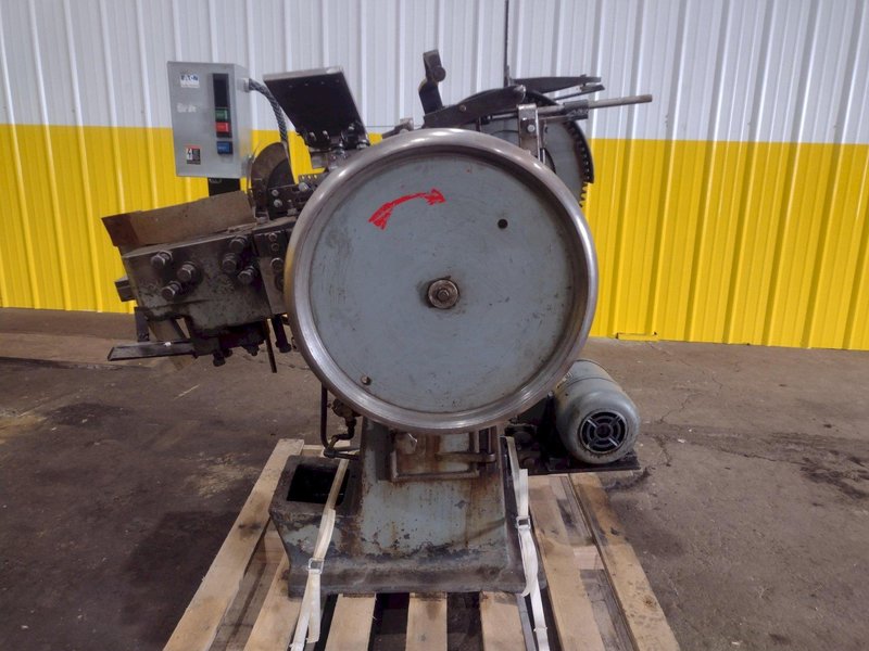 1963 LUDWIG GREFE MODEL #0 FLAT DIE THREAD ROLL THREADER: STOCK #19184