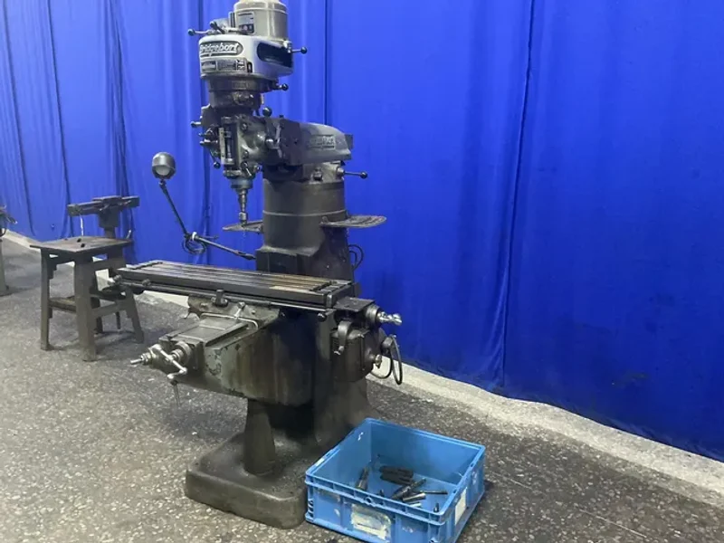 Bridgeport 9” X 43” Vertical Mill W/  Tooling - 106133