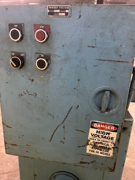 18&quot;  X .187&quot; CWP MODEL #18C POWERED COIL STRIP STRAIGHTENER: STOCK #19807