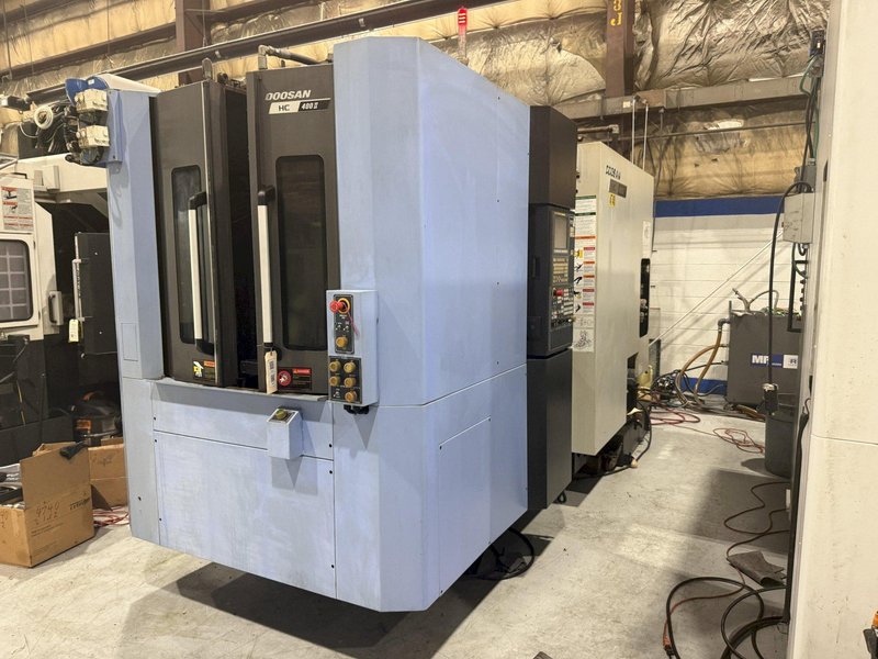 2015 Doosan HC 400II Used CNC Horizontal Machining Center For Sale