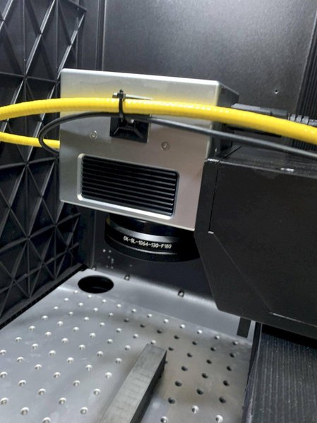 60W Lit Laser 376639-015 4″x4″ 3D Fiber Laser Engraver, 2021 – Fume Extractor