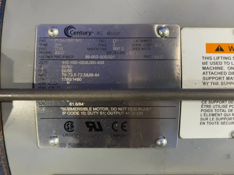 REXROTH 60 HP HYDRAULIC PUMP  -  R902505152/001