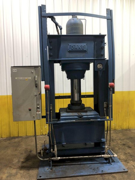 300 TON DAKE H-FRAME HYDRAULIC PRESS: STOCK #17036