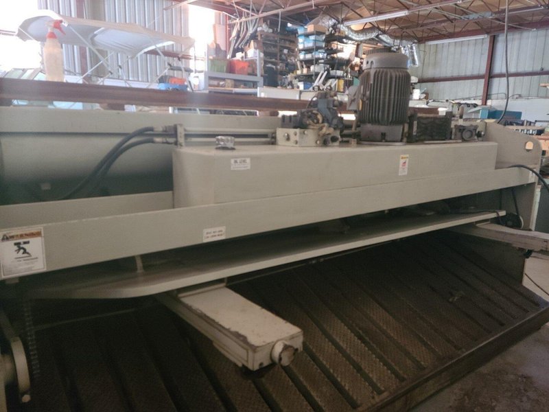 2001 Accurshear 625012 Hydraulic Power Squaring Shear (#3969)