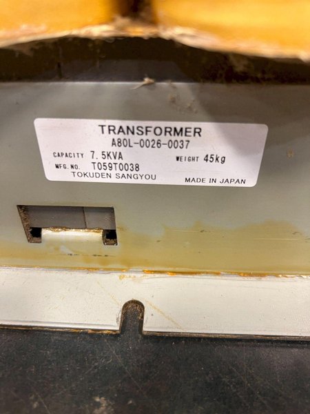 FANUC A80L-0026-0037 TRANSFORMER USED