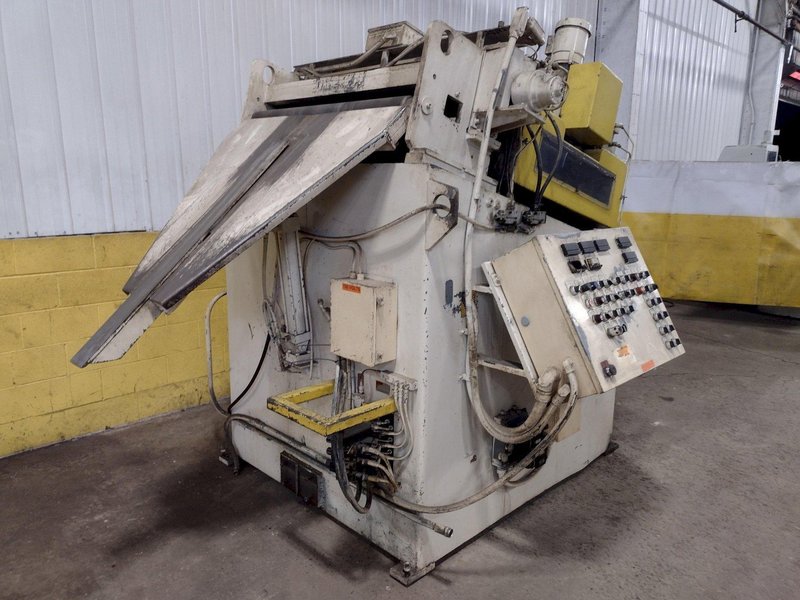 15,000 LB X 36&quot; X 1/4&quot; PERFECTO COIL REEL, CAR &amp; STRAIGHTENER: STOCK #18400