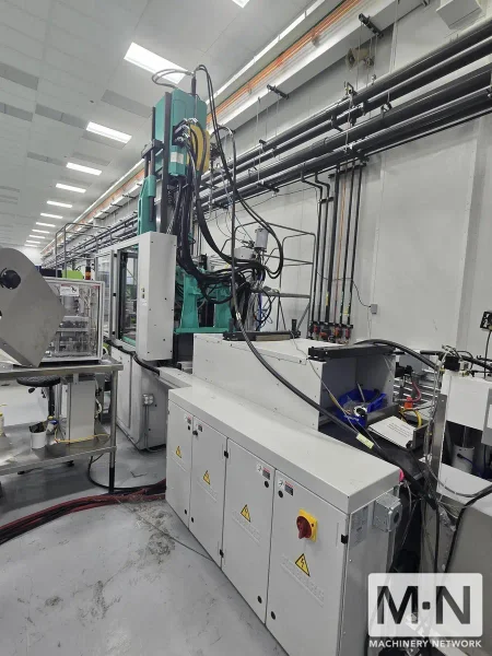 176 TON 10.3 OZ ARBURG MODEL 520V-1600-800 VERTICAL CLAMP SILICONE LIM MACHINE MFG 2014 * LOW HOURS *