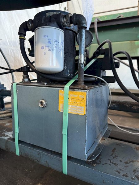 48” WIDE CUT-TO-LENGTH LINE: FAMCO SHEAR WITH FEED ROLL &amp; AMS CONTROLS: STOCK #23384