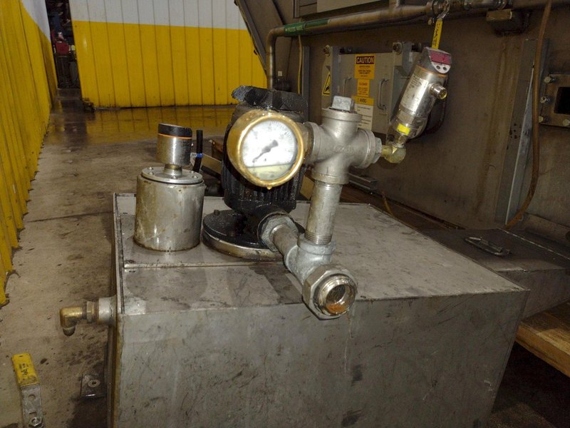 CRYSTAL FILTRATION CONTINUOUS FILTER COOLANT SYSTEM, WITH DRAG-OUT CONVEYOR : YOBRO #25069