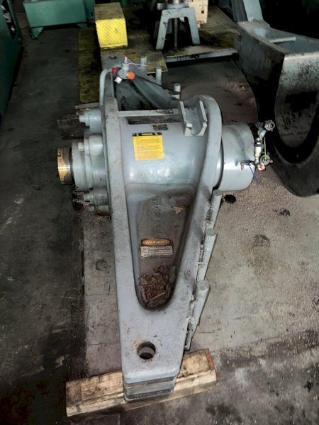 400 TON x 16' RODGERS MODEL #1F400 HYDRAULIC INCLINED FRAME HORIZONTAL WHEEL PRESS: STOCK #15558