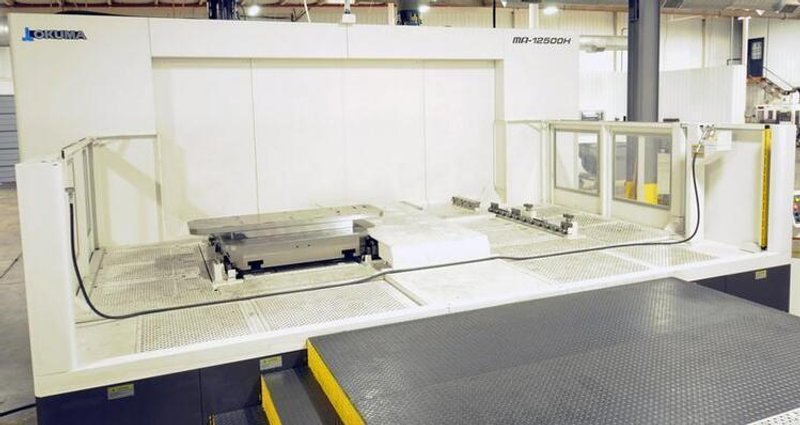 Okuma MA-12500H CNC Horizontal Machining Center, 2014 – Through Spindle Coolant; Two Pallet Changer