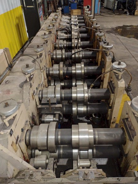 10 STAND X 2.5&quot; X 21&quot; KANE &amp; ROACH MODEL #2ST-CRFM ADJUSTABLE WIDTH &quot;C &amp; Z PROFILE&quot; ROLLFORMER: STOCK #11366