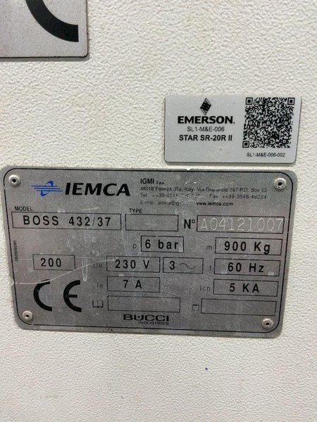 IEMCA BAR FEEDER  -  BOSS 432/37