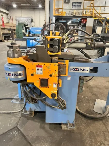USED KEINS 1-3/4" 3-AXIS CNC DUAL STACK TUBE BENDER MODEL KB-45ND, Year: 2001