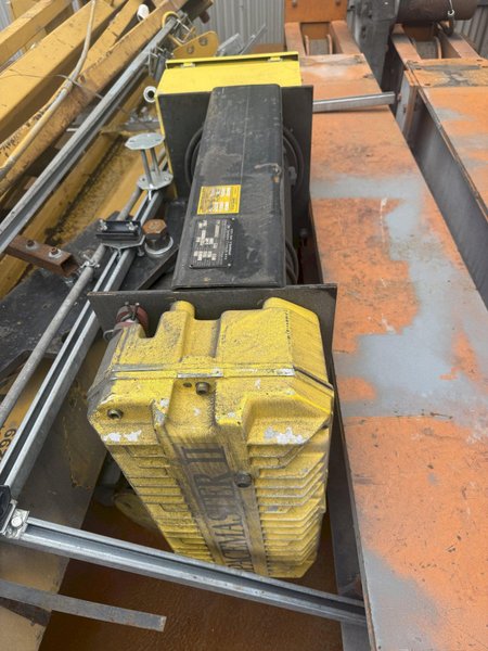 5 TON R&amp;M MATERIAL HANDLING SPACE MASTER II HOIST W/ A FRAME GANTRY CRANE: YOBRO #24621