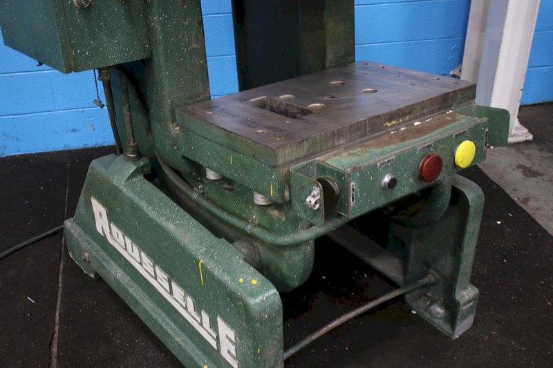 40 TON ROUSSELLE FLYWHEEL OBI PRESS: STOCK #75796