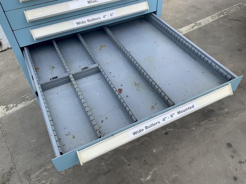 17 DRAWER STANLEY VIDMAR CABINET: STOCK #81360