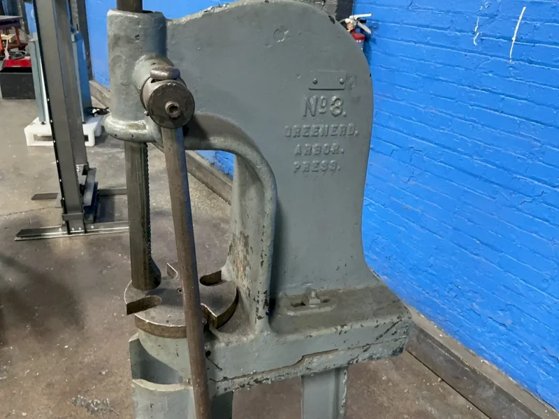 GREENERD 7” DIAMETER ARBOR PRESS  -  NO. 3