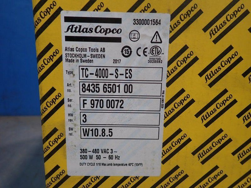 ATLAS COPCO CONTROLLER  -  TC-4000-S-ES