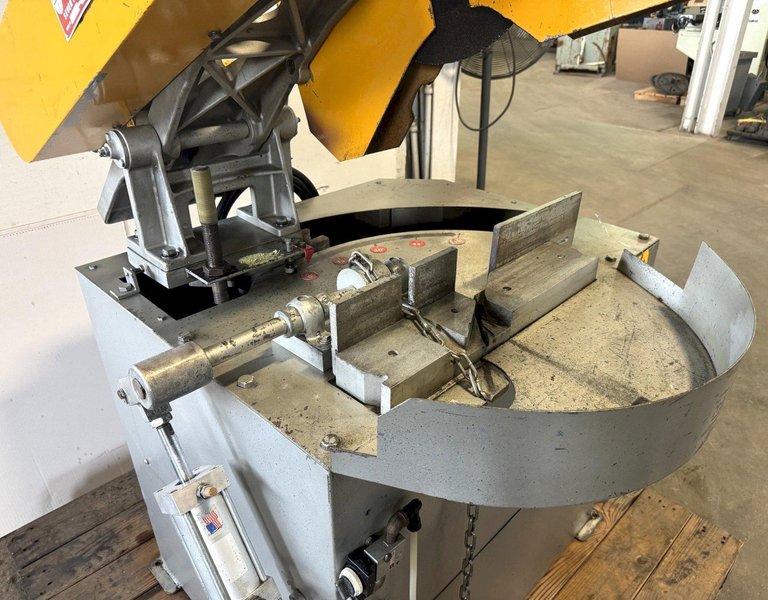 20"/22" Everett Abrasive Saw 20AA22, Miter, Air Vise, 20 HP