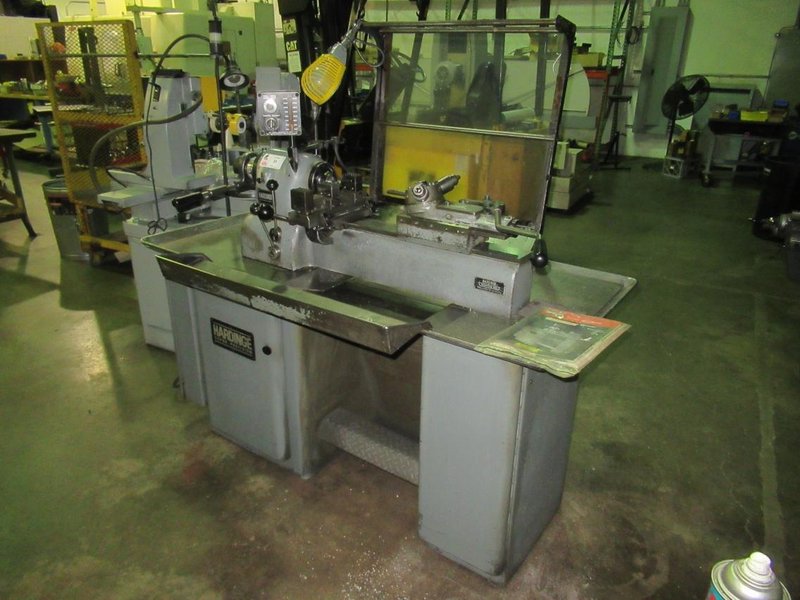 Hardinge DV-59 Second Operation Lathe, Vbl Speed, End Turret, Prod X Slide, 5C Collets- Auction Item