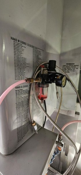 Haas TM-2 VMC, 2006 – Through Spindle Coolant