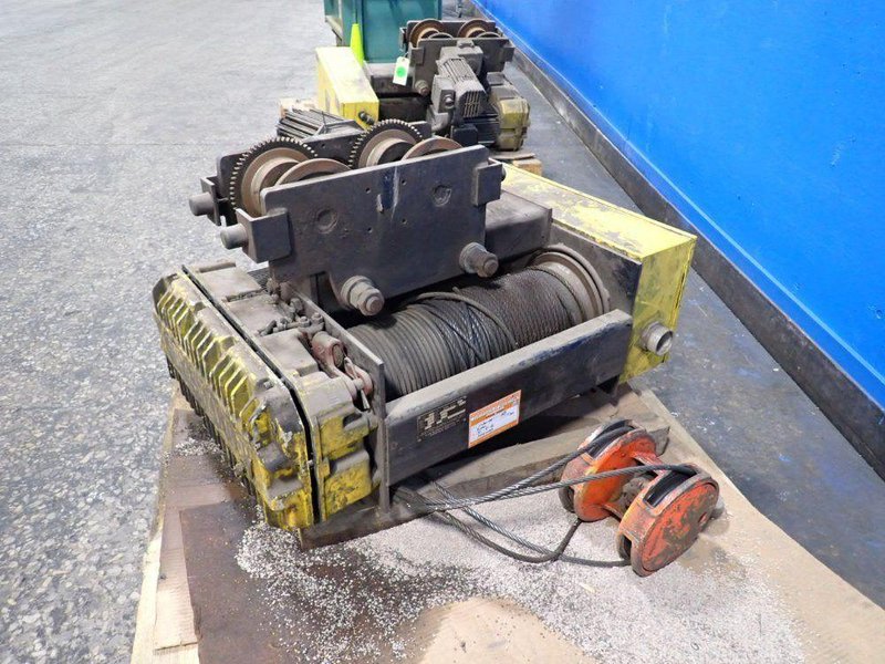 R &amp; M MATERIALS HANDLING INC. 5 TON HOIST  -  SC 518