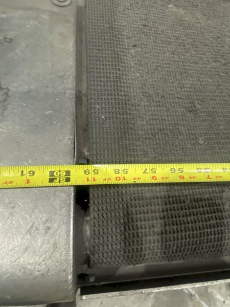 60" WIDE LISSMAC MODEL #SBM-M1500 DESCALER / BELT GRINDER: STOCK #20990