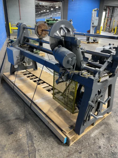 UTICA MILL SPECIALTY MACHINERY CO 70” CLOTH SLITTING MACHINR   -  SHDSC